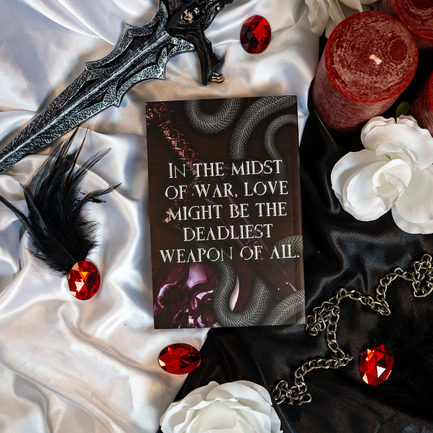 Eyes of Devious Burgundy (Deathcaller Duet, book 1) - Enemies to Lovers Spicy Dark Fantasy Romance Paperback
