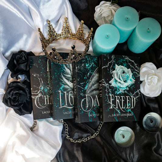 A Choice of Light and Dark Paperback Bundle -  Spicy Dark Fantasy Romance Complete Book Series