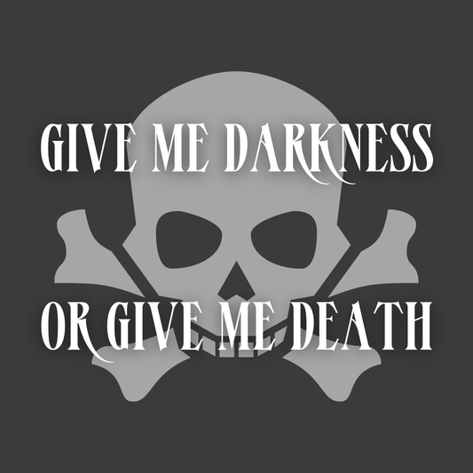 Give Me Darkness Sticker