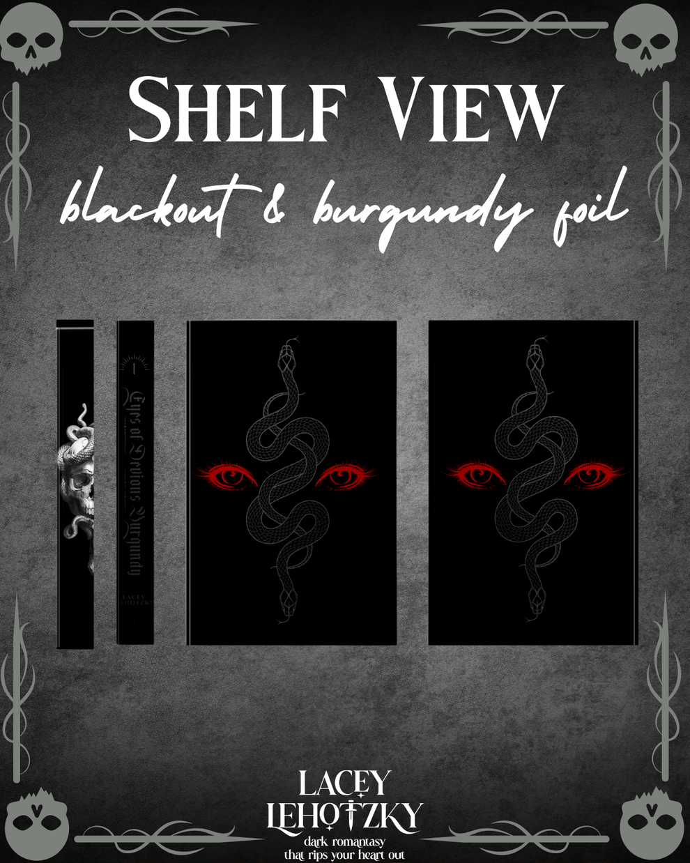 PRE ORDER Eyes of Devious Burgundy Special Edition (Deathcaller Duet