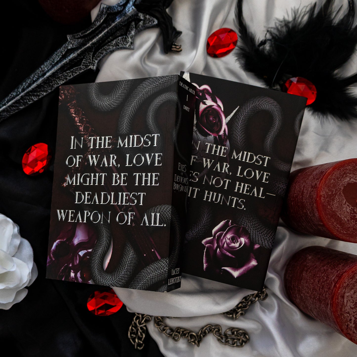 Deathcaller Duet (An Age of War and Prophecy) - Enemies to Lovers Spicy Dark Fantasy Romance Paperback Bundle