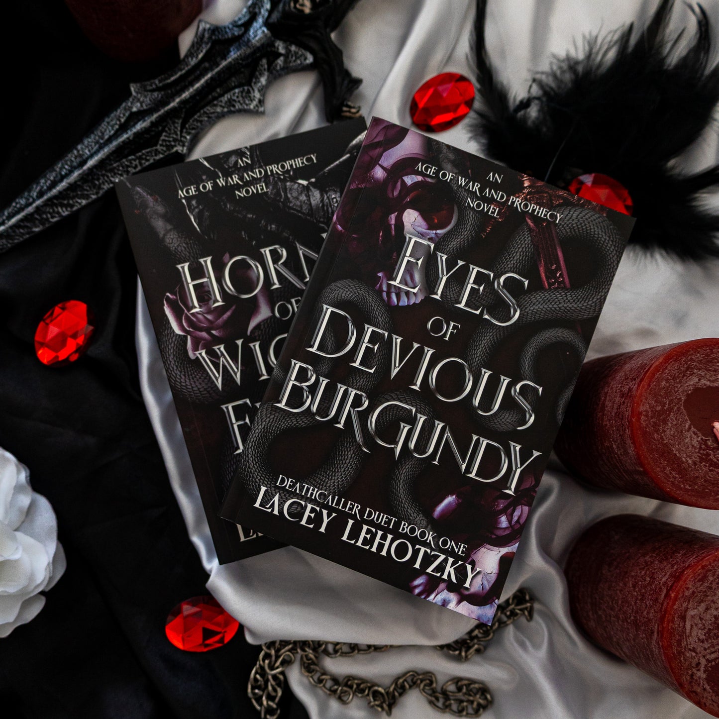 Deathcaller Duet (An Age of War and Prophecy) - Enemies to Lovers Spicy Dark Fantasy Romance Paperback Bundle