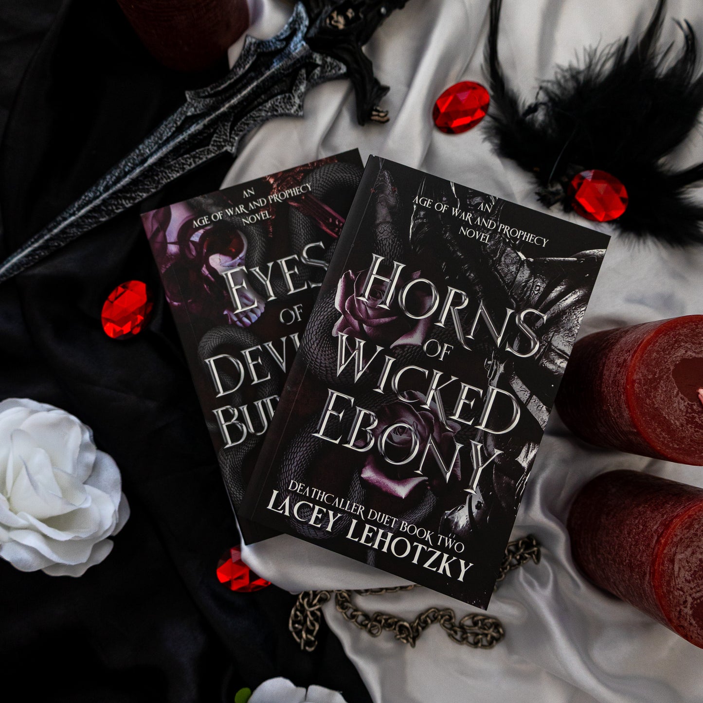 Deathcaller Duet (An Age of War and Prophecy) - Enemies to Lovers Spicy Dark Fantasy Romance Paperback Bundle