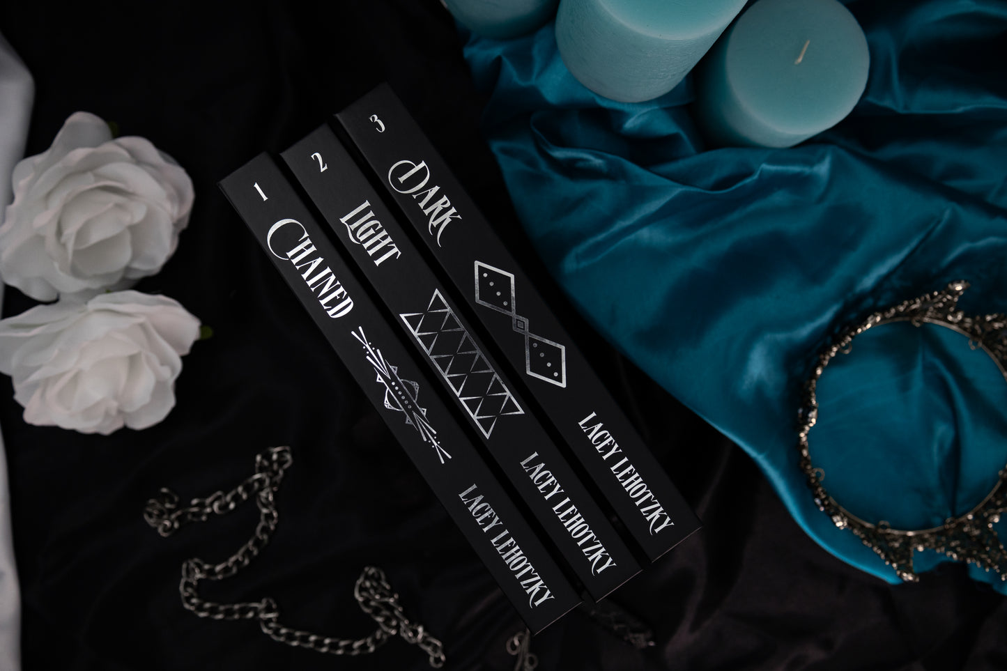 A Choice of Light and Dark Luxe Editions - Chained, Light, and Dark ONLY