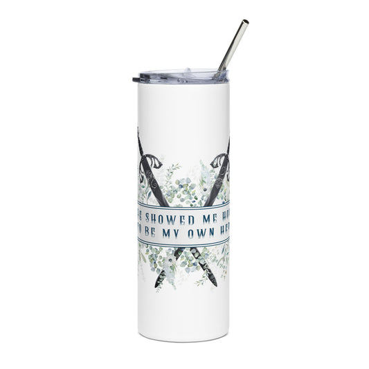 Be My Own Hero Stainless Steel Tumbler